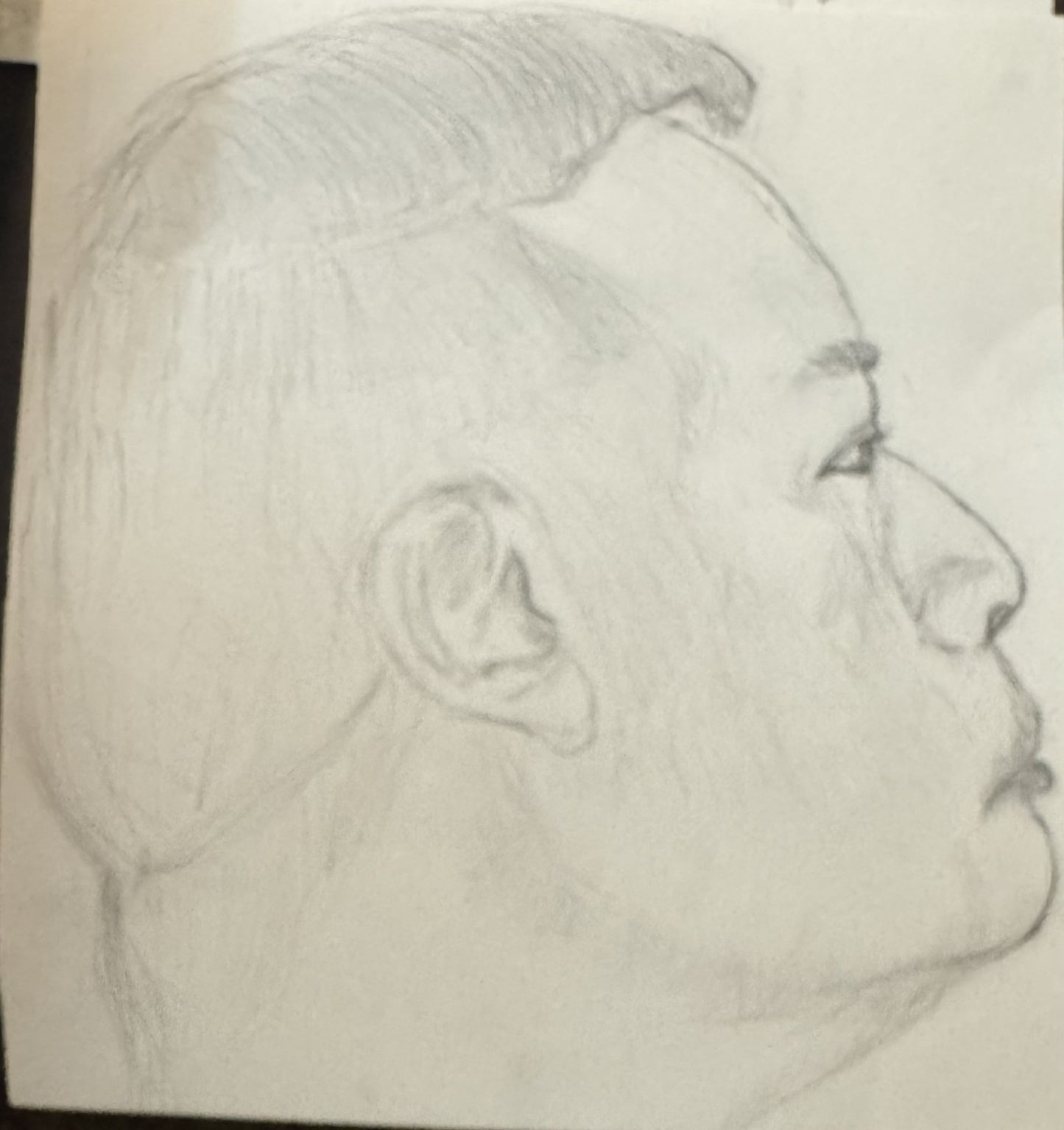 Drew - Side Portrait