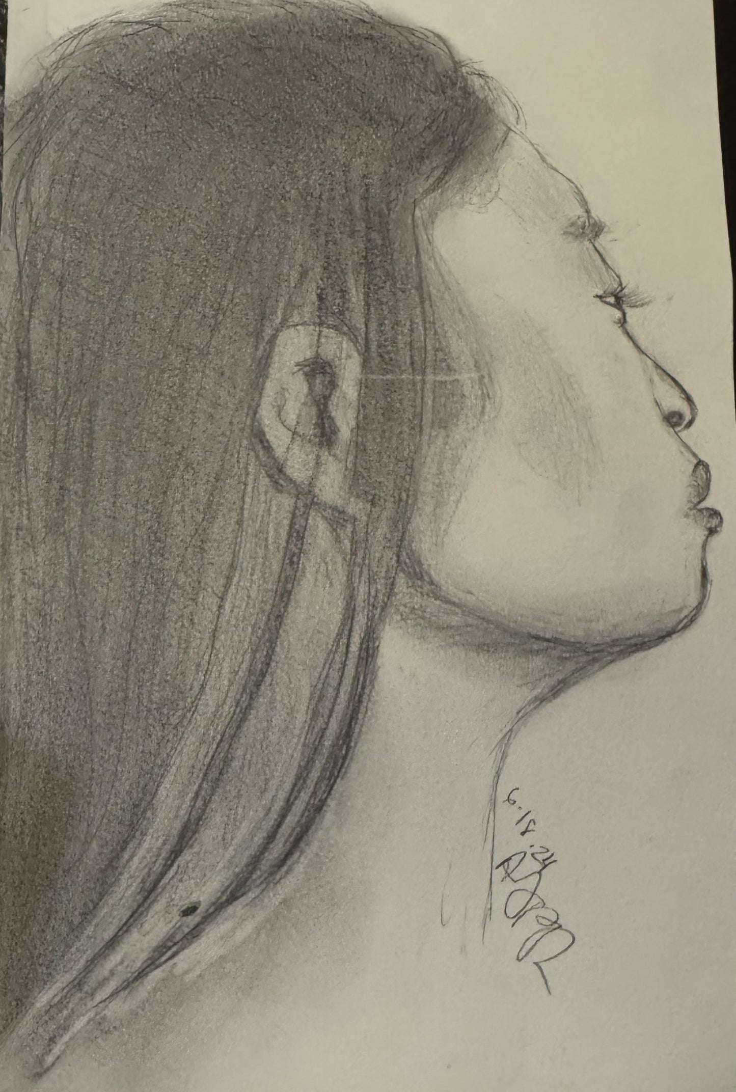 Ashley - Side Portrait