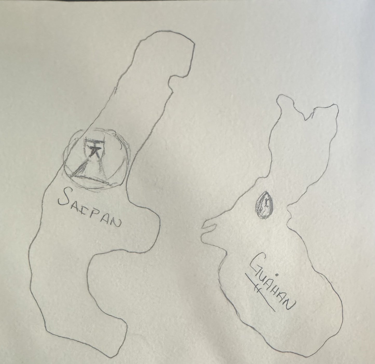 Saipan and Guam