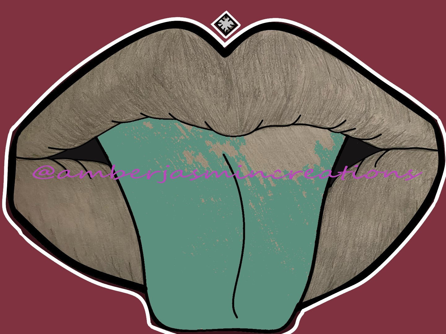 Multi Diamond Lips (click for more images)