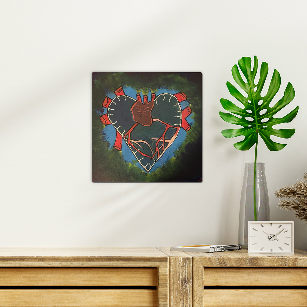 Heart beat Wall Tile