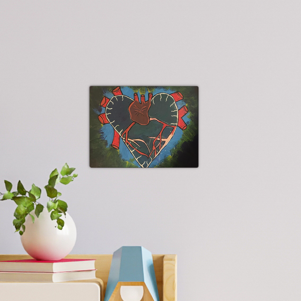 Heart beat Wall Tile