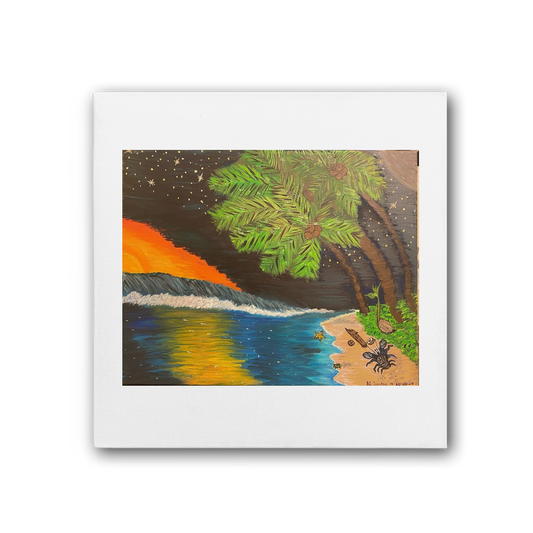 Island Girl Premium Stretched Canvas