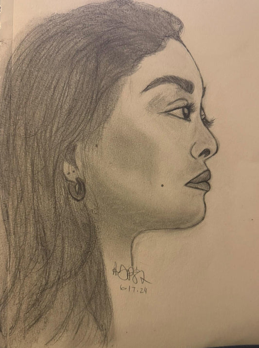 Angel - Side Portrait
