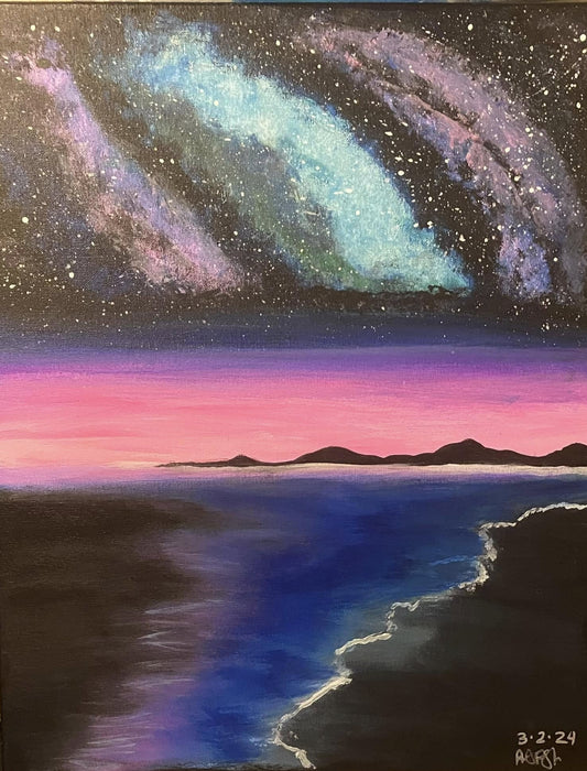 16x20 - Galaxy Beach