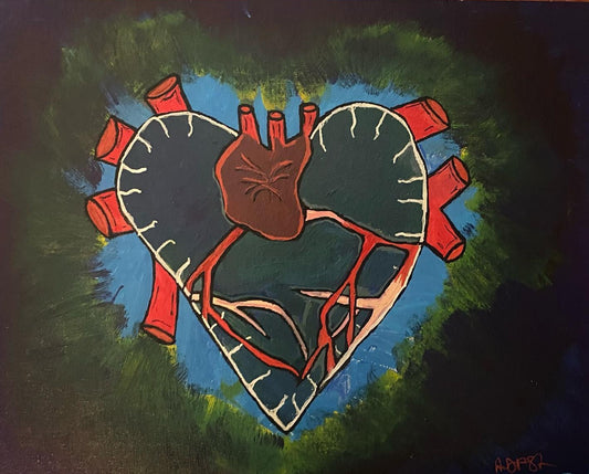 11 x 14 - Mythic Heart