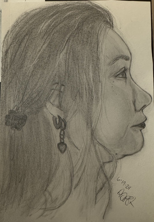 Antoinette - Side Portrait