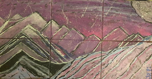 6 Part 8 x 10 - Purple Mountain