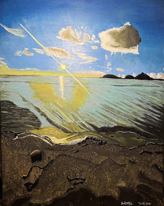 16 x 20 - Canvas - Title - Skylight - Långet (Sky/Heaven)