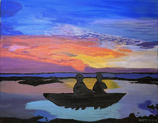 20 x 16 - Canvas - Minachom åtdao (Sunset)
