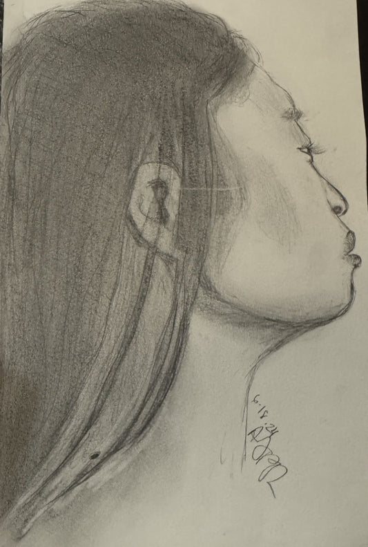 Ashley - Side Portrait