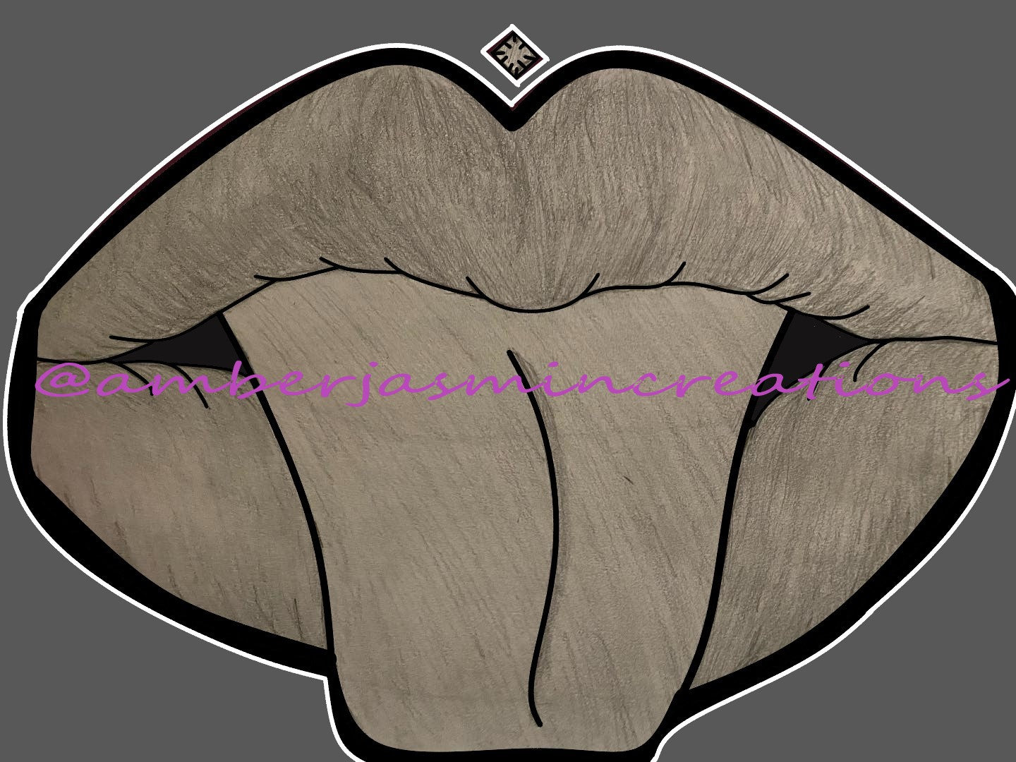 Multi Diamond Lips (click for more images)