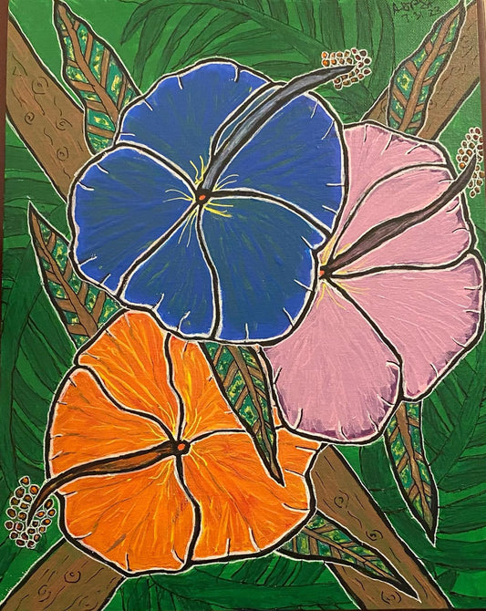 11 x 14 - Hibiscus