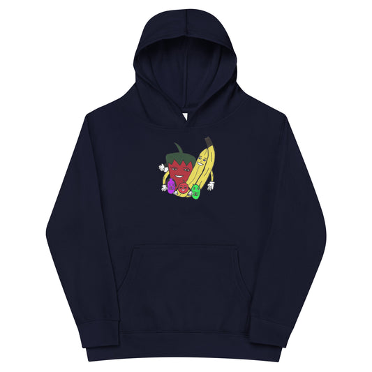 The Fruit Family Kids fleece hoodie