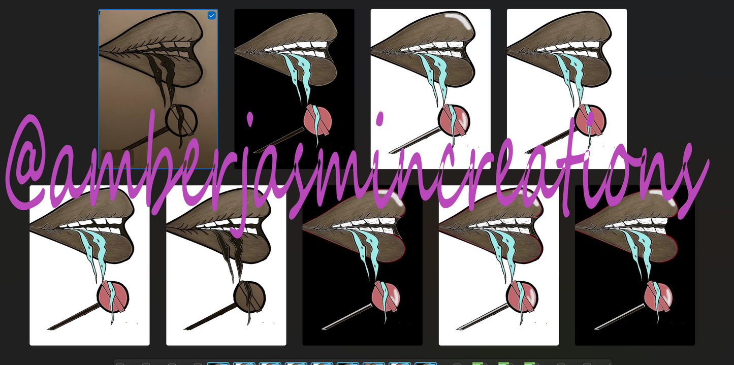 Multi Lollipop Lips