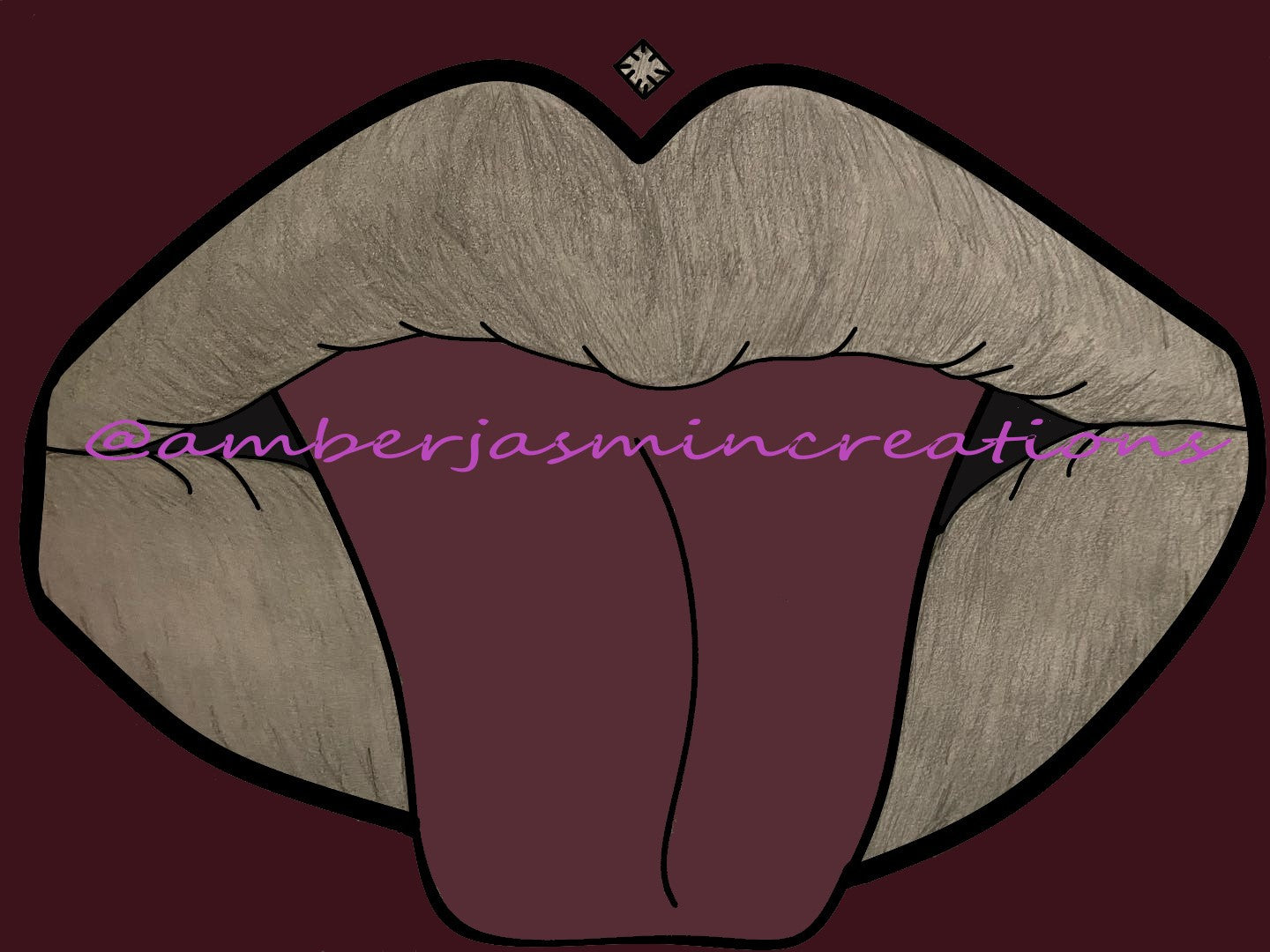 Multi Diamond Lips (click for more images)
