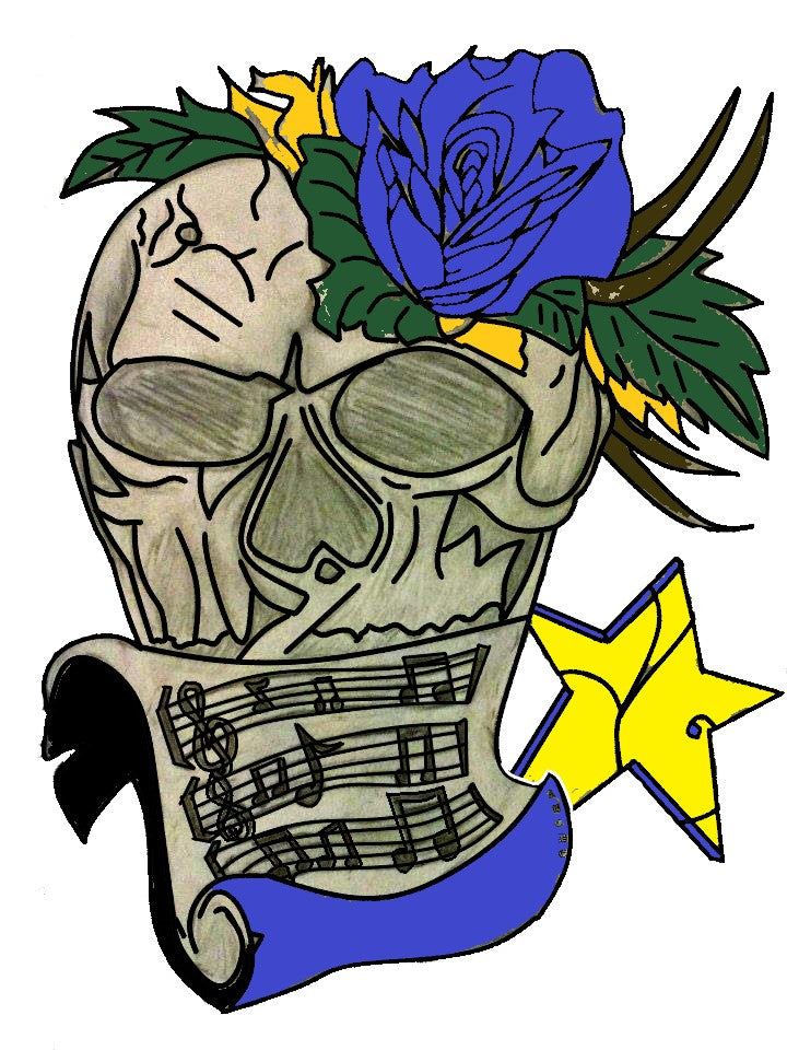 Rose Skull