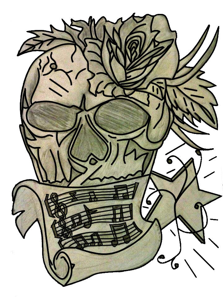 Rose Skull