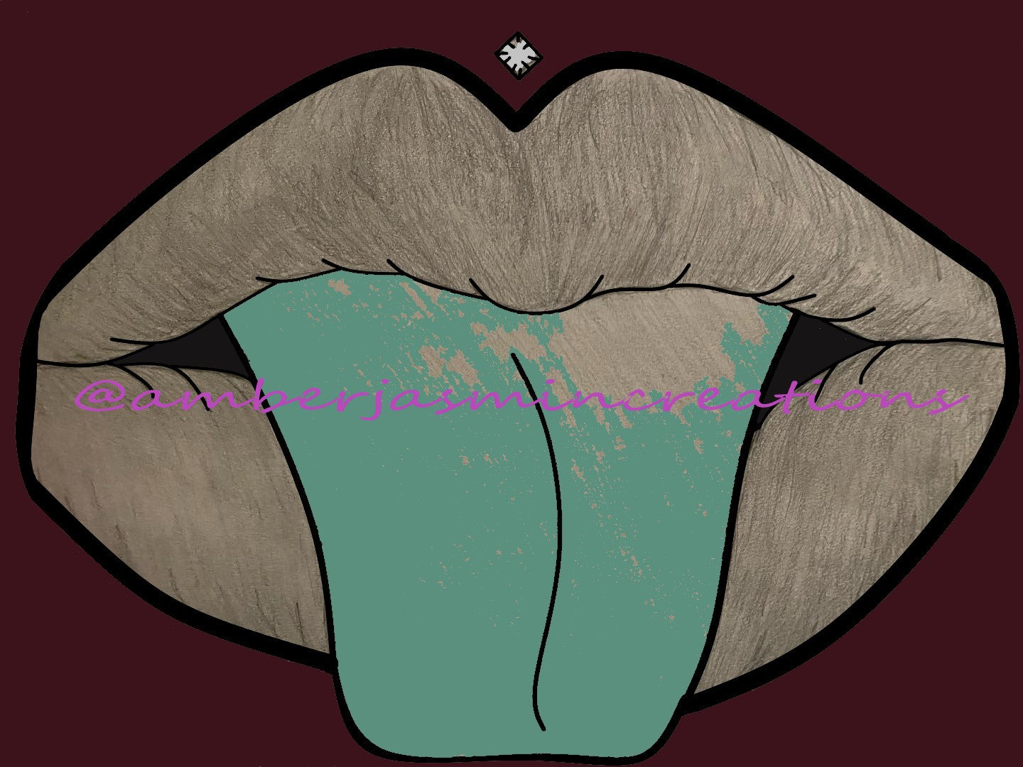 Multi Diamond Lips (click for more images)