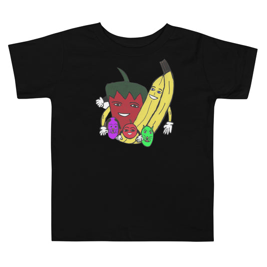 The Fruit Family Toddler Short Sleeve Tee