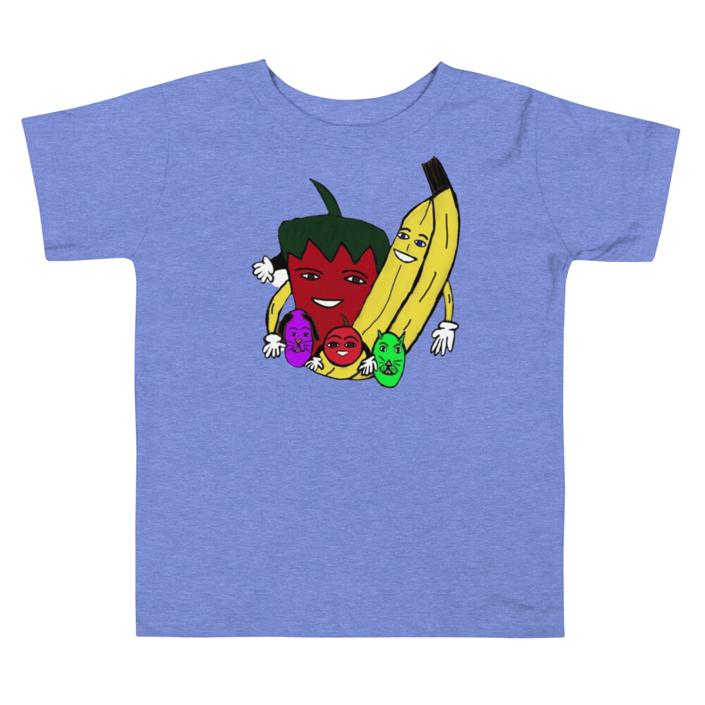 The Fruit Family Toddler Short Sleeve Tee