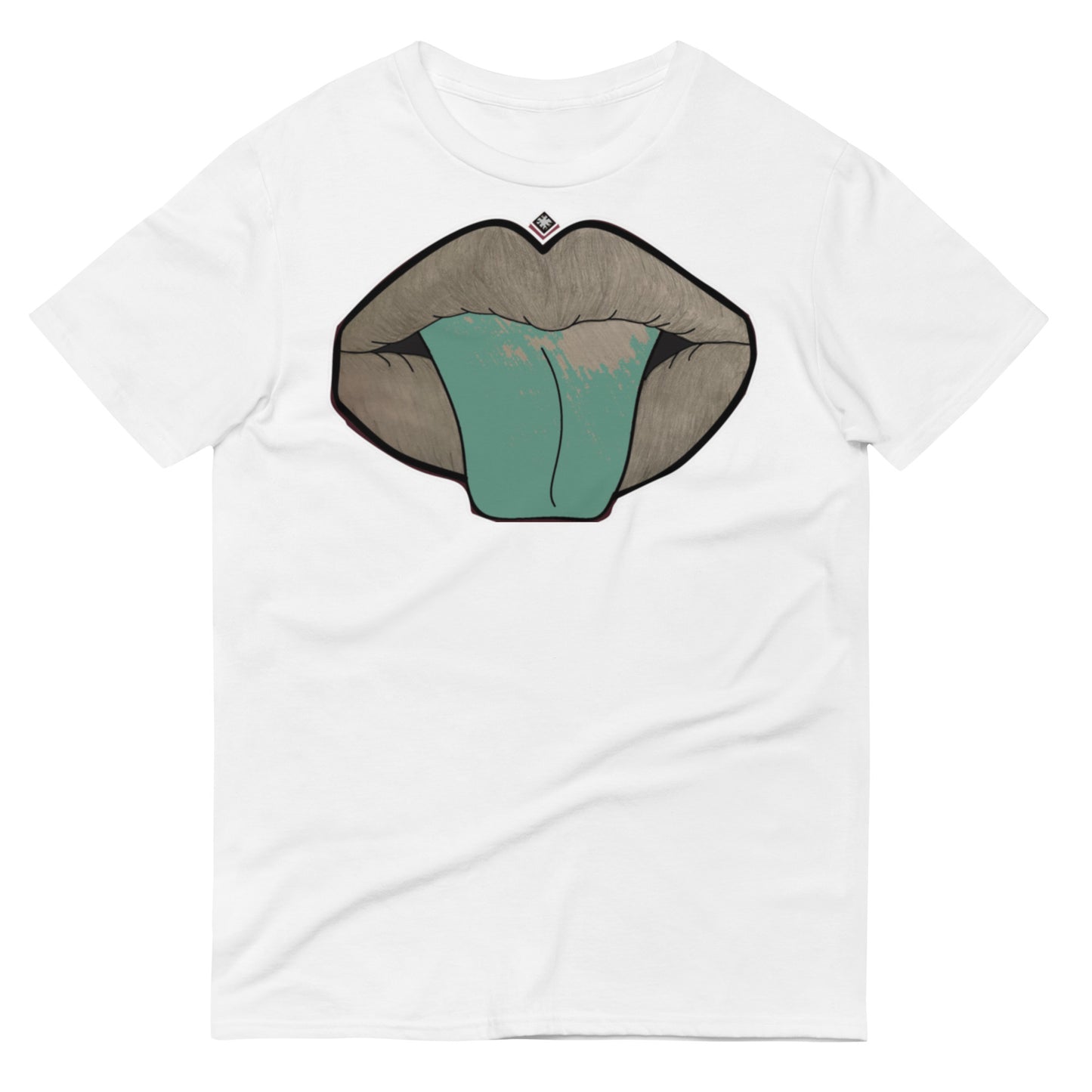 Teal Diamond Short-Sleeve T-Shirt