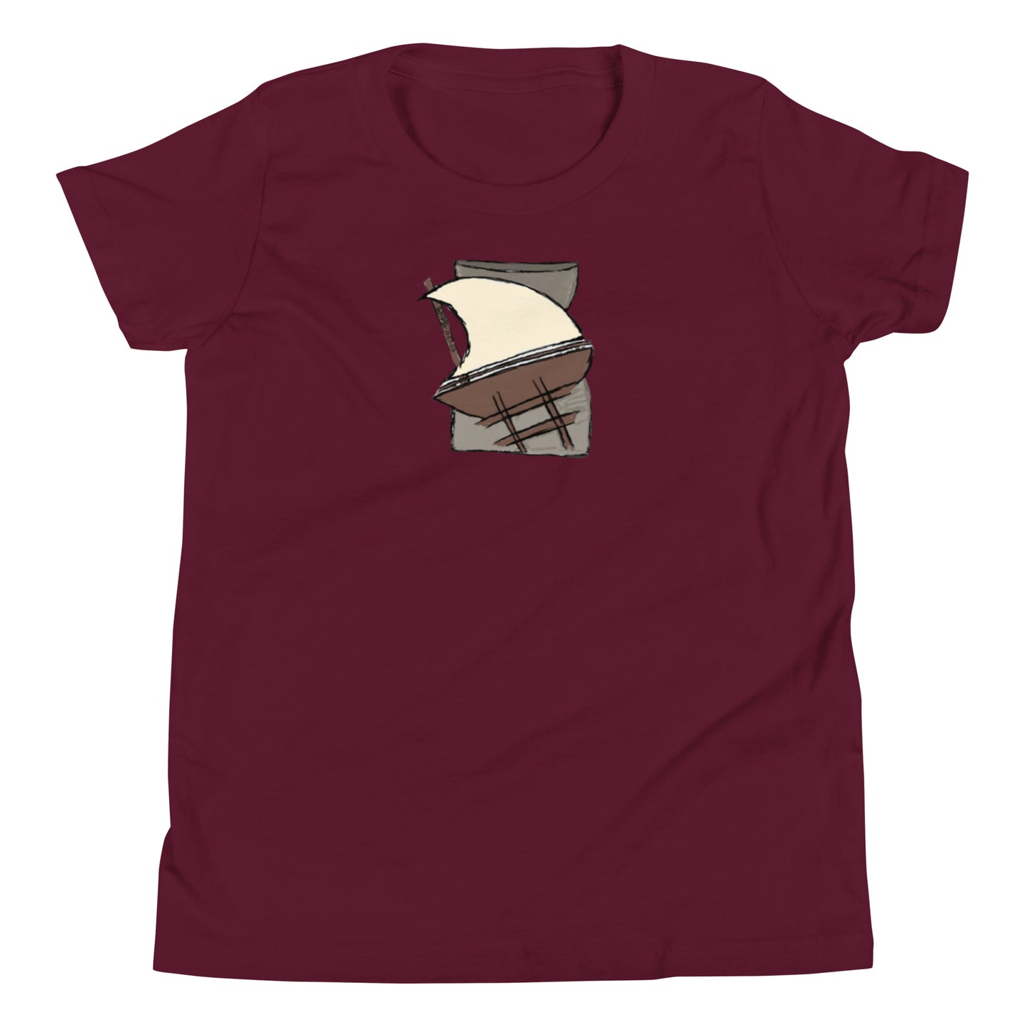 Galaidi and Latte Stone Youth Short Sleeve T-Shirt