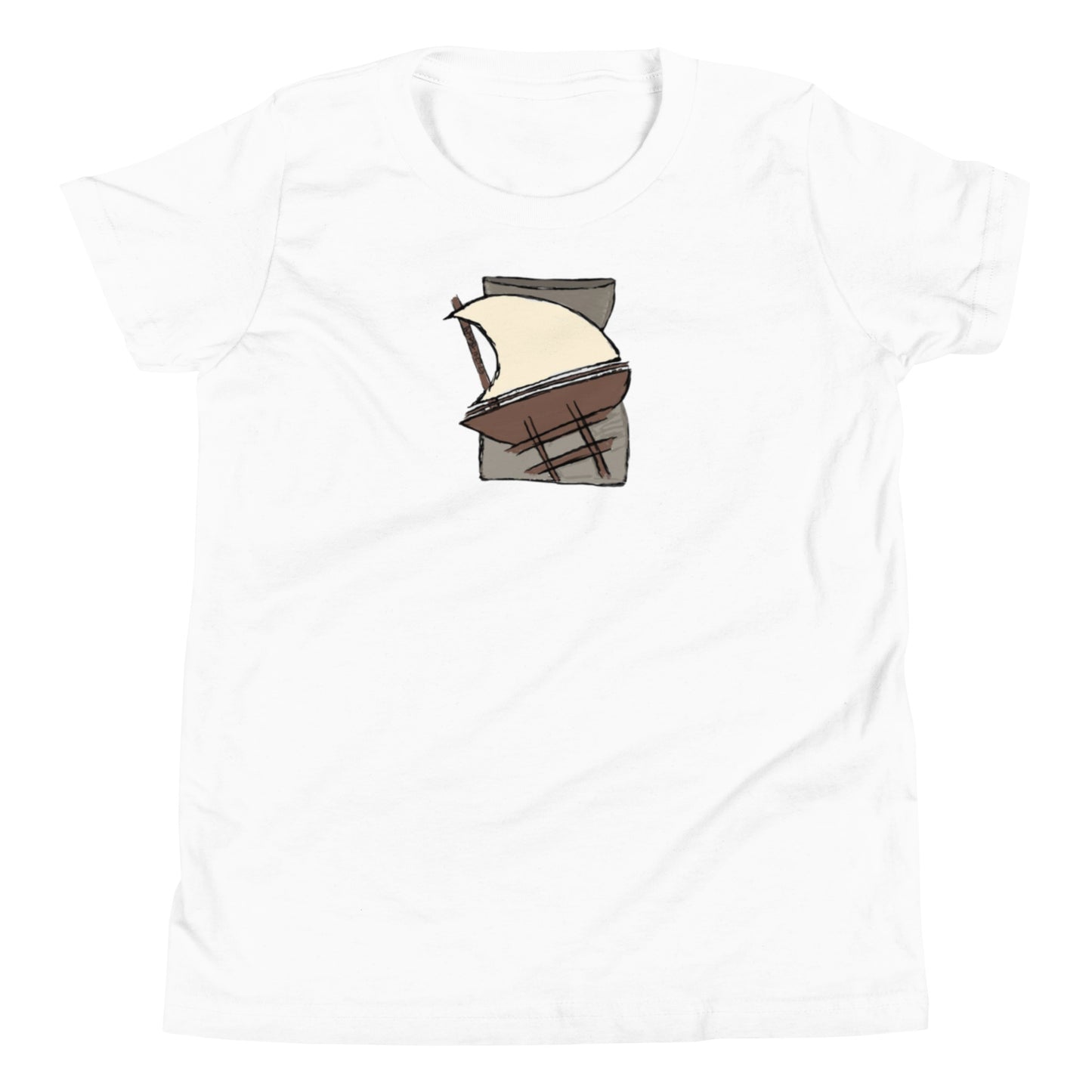 Galaidi and Latte Stone Youth Short Sleeve T-Shirt